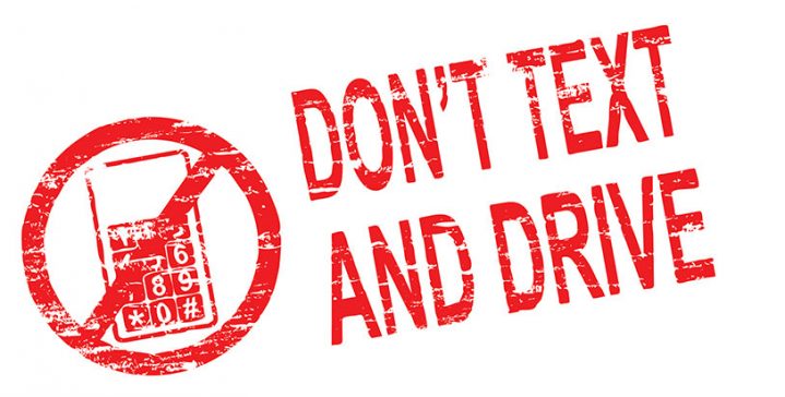 Don't text and drive. Our distracted driving campaign is renewed another year.