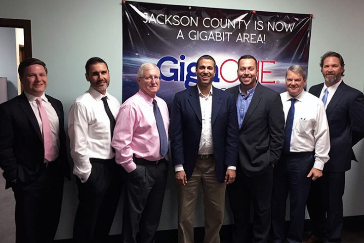 Federal Communications Chairman Ajit Pai visited Cable One.